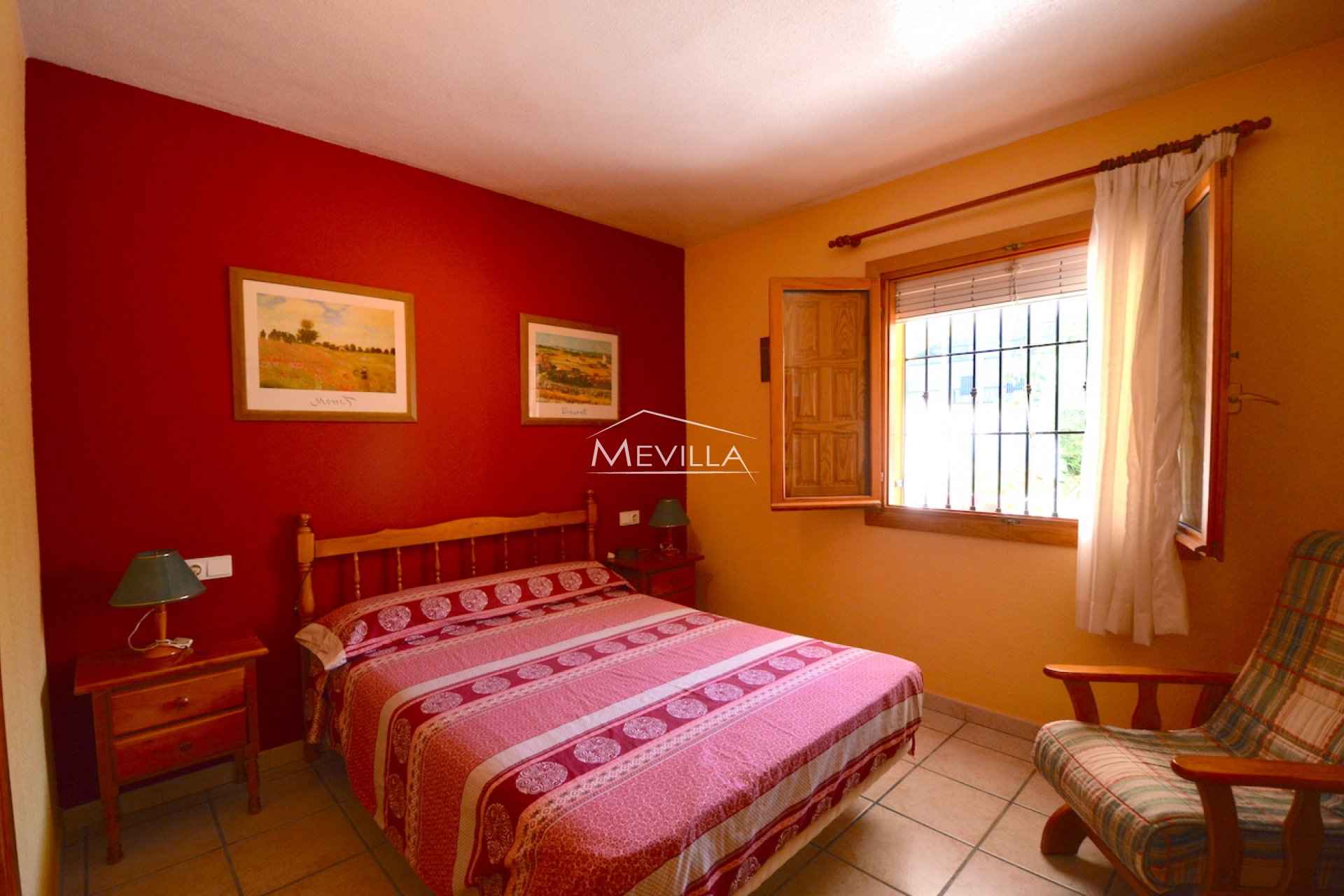 The bedroom