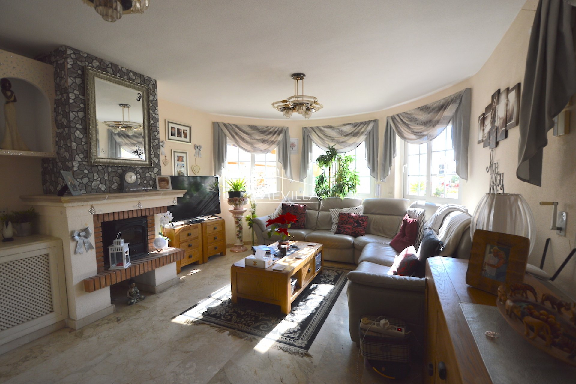 The living room