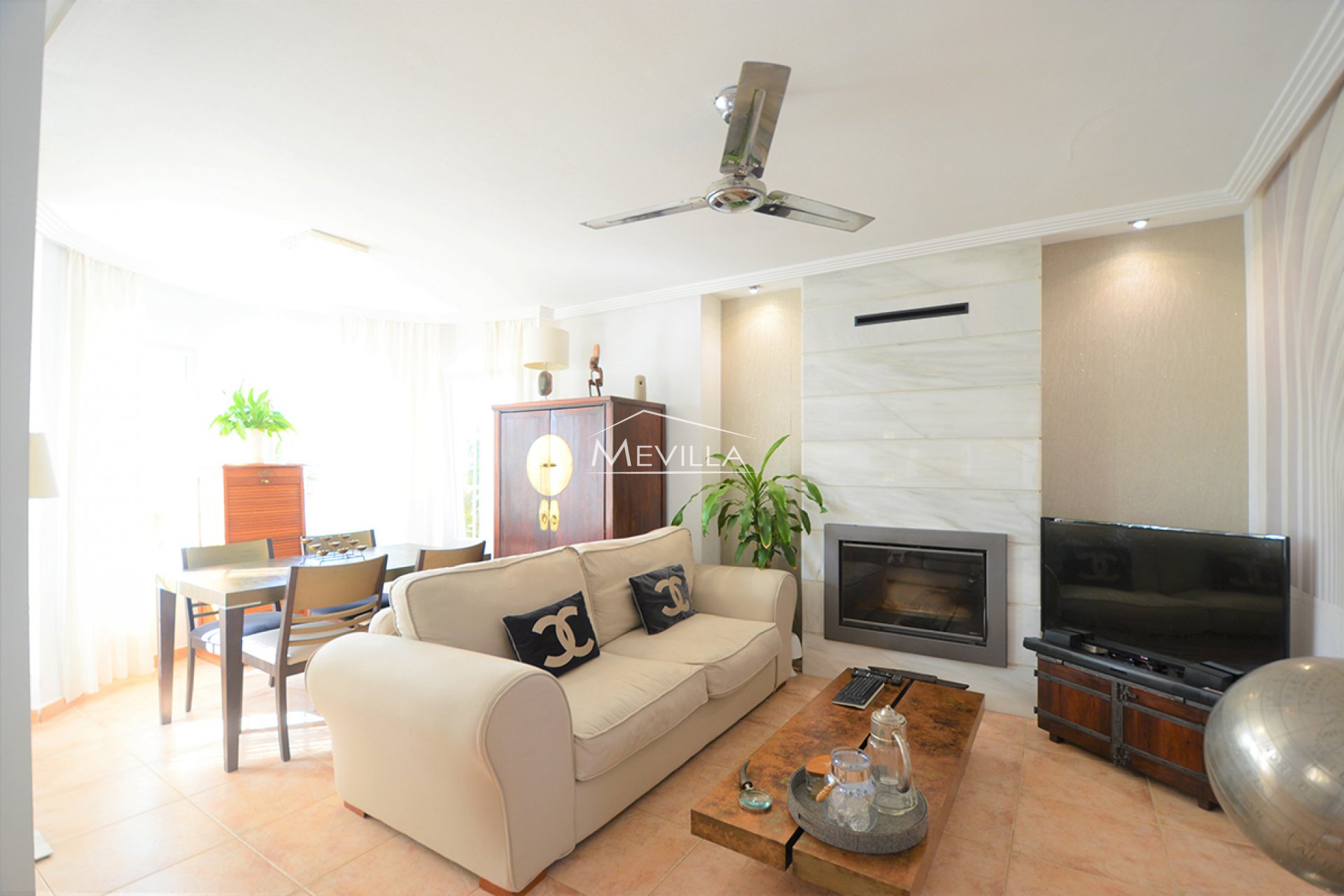 The living room