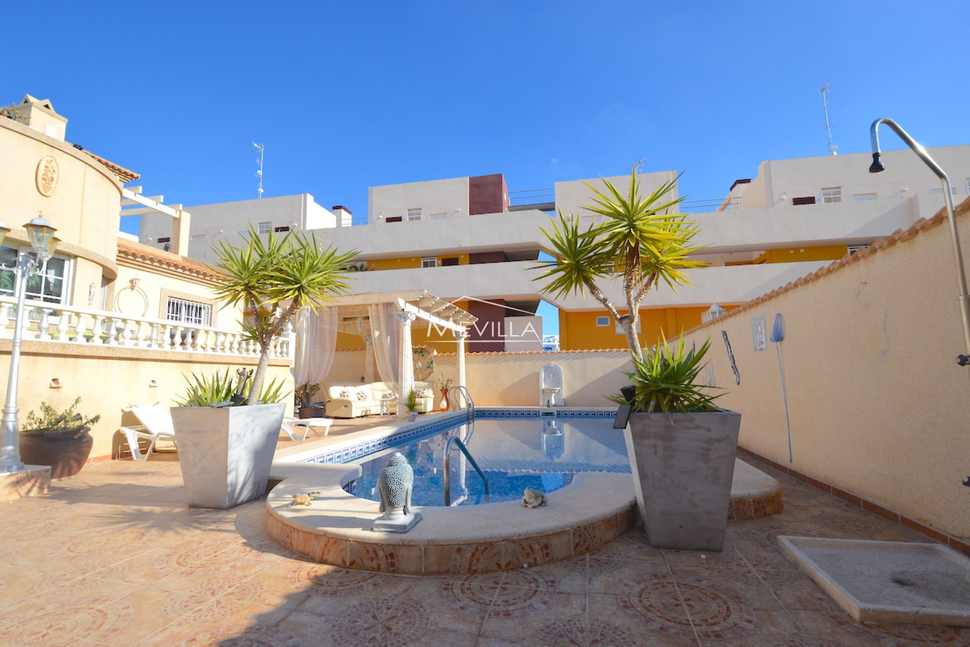 The swimming pool