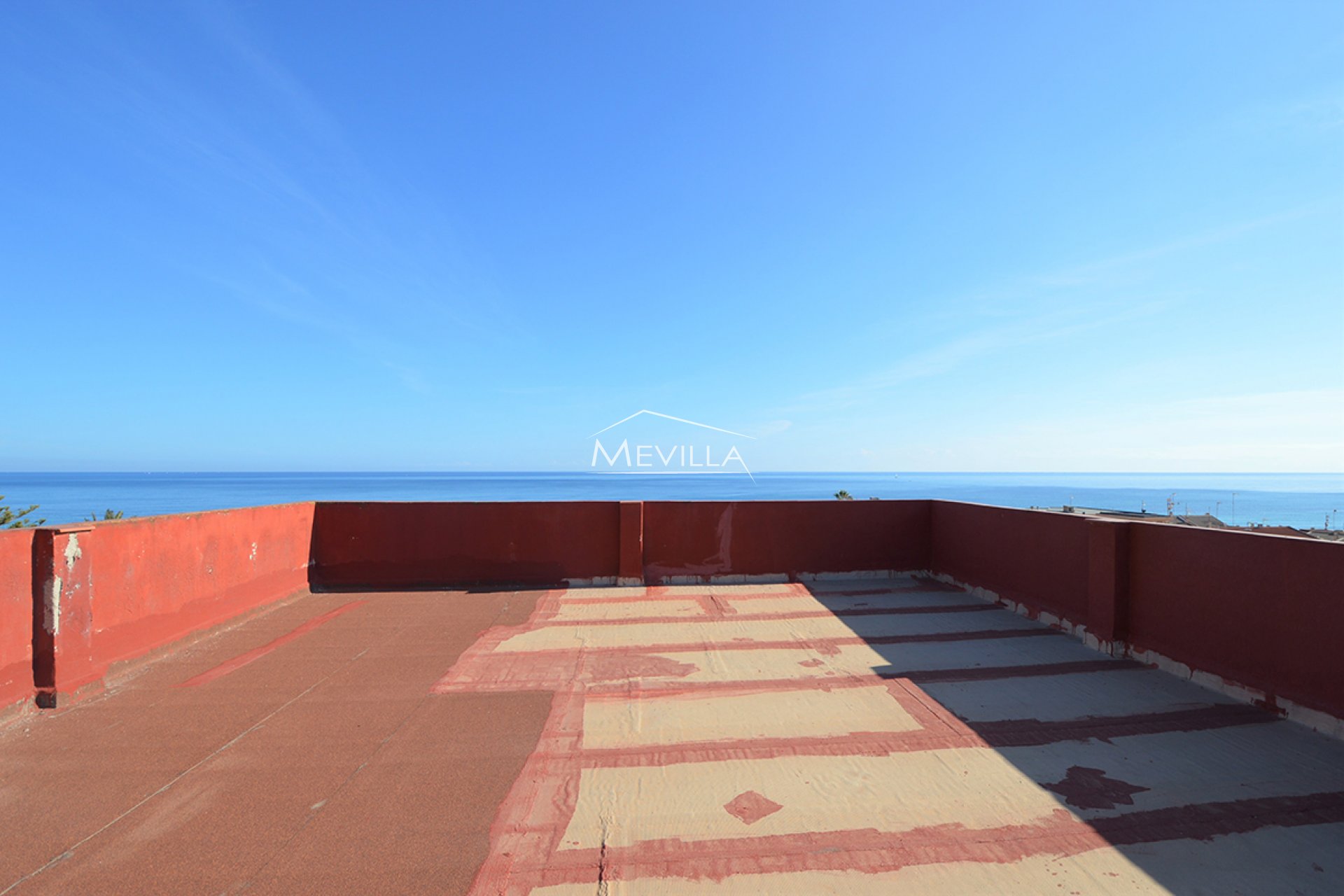 The terrace