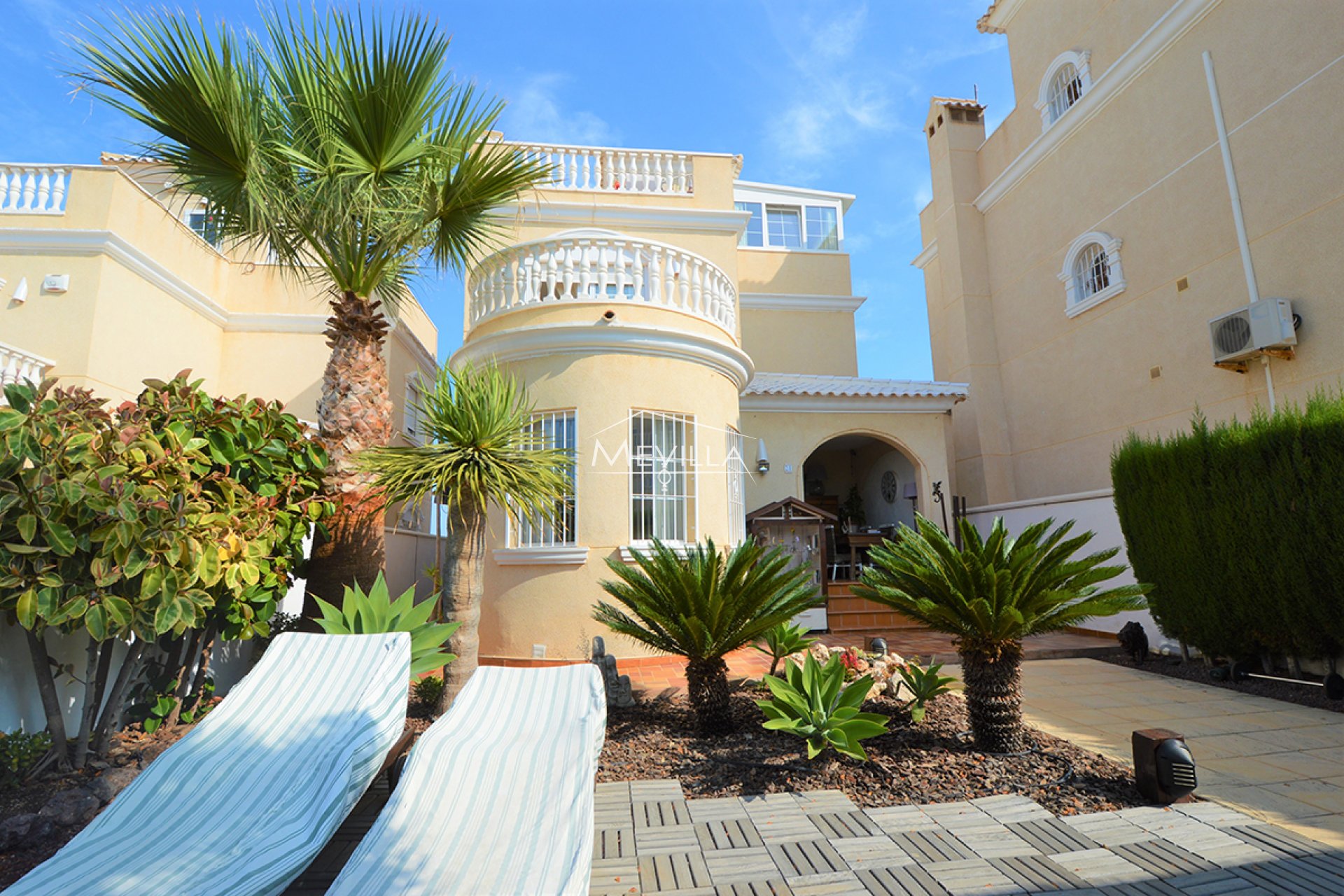 The villa