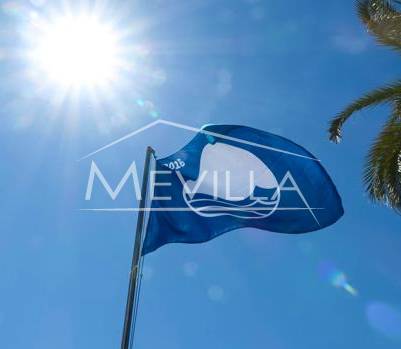 Blue flags on the southern Costa Blanca