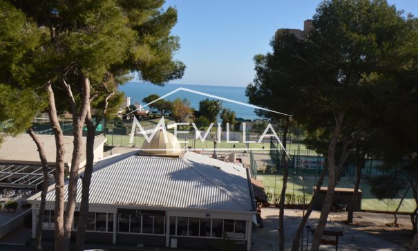 The view from the balcony 